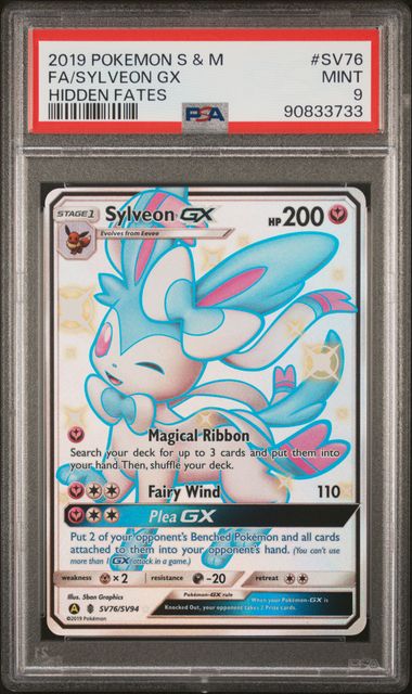 Sylveon GX PSA 9